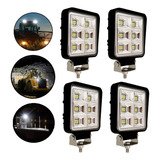 Faróis De Milha Kit Led 144w Carro 4x4 Pickup Jeep Caminhão