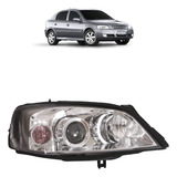 Farol Astra 2003 2004 2005 2006 2007 A 2011 Máscara Cromada
