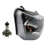 Farol Bloco Óptico + Lâmpada H4 Bros Nxr 150 2009 A 2012
