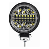 Farol De Milha Led Redondo 102w 12v/24v Carro Truck Caminhão