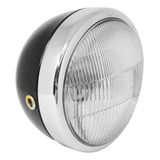 Farol Dianteiro Redondo 136mm P/ Mobilete Bikelete Motobike