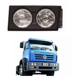 Farol Esq Caminhão Vw Titan Worker Moldura Preta 2s0941007