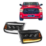Farol Full Led Dodge Ram 2500 2012 A 2018 Ram + Classic 2023