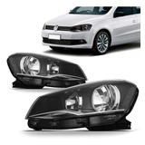 Farol Gol Voyage Saveiro G6 2013 2014 2015 16 Másc Negra