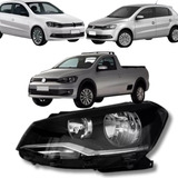 Farol Gol Voyage Saveiro G613/16 Mascara Negra Mdl Hella