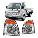 Farol Hyundai Hr 2010 2009 2008 2007 2006 Máscara Cromada
