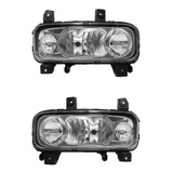 Farol Mb Atego 2010 2011 2012 Lente Lisa - Par