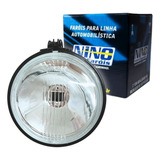 Farol Milha Auxiliar H3 Redondo Carcaça Ferro 110mm Nino F58