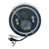 Farol Milha Led Angel Eye Seta Jeep Troller Pick-up Caminhão