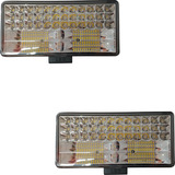Farol Milha Led Caminhão 113 112 R Frontal Auxiliar Kit 2pçs