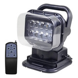 Farol Nautico De Busca Led Lancha Barco Controle Remoto