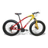 Fat Bike Gtr-x Aro 26 Pneu Largo 4.0 Freios A Disco 21v 