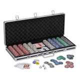 Fat Cat Set 500 Fichas Poker Clay 13.5g C/ Maletín Aluminio