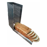 Fatiador Cortador Gabarito Moldador Pão De Forma Manual Total Inox Sebem