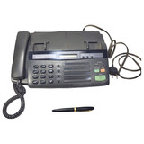 Fax Sharp Antigo Mod Ux-107 34x25x14cm 2.8kg Não Func Decora