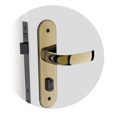 Fechadura Icaro Reta Externa Antique Brass Soprano