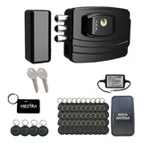 Fechadura Para Portao Ultra Card Abre Com Tag + 40tag Extras