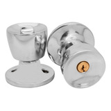 Fechadura Tubular Divisória Gold Sft050001 Cromada 90mm Cor Cromado