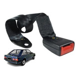 Fecho Fêmea Cinto De Segurança Fita Preto Ford Escort 50cm