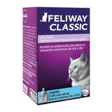 Feliway Classic Refil 48ml Ceva Auxiliar Adaptação Gato
