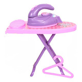 Ferrinho De Passar Roupa C/ Tábua Infantil+ Cabide Zuca Toys