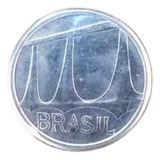 Ficha Medalha Brasil Tres Poderes Aço Inox Rara Fretegrátis