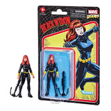 Figura: Viúva Negra, Série Marvel Legends, Retrô