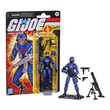 Figura Articulada Gi Joe Retro Cobra Officer 10 Cm