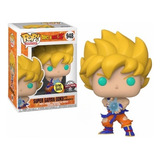 Figura De Acción Super Saiyan Goku With Kamehameha/glows In The Dark De Funko Pop! Animation