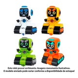 Figura De Fricção - Bob Robô - 11 Cm - Sortido - Dm Toys