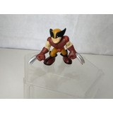 Figura Marvel Super Hero Squad X Men Wolverine Marrom Usado