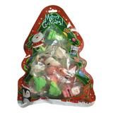 Figuras Marshmallow Tema Natal 250g Merry Christmas Doces