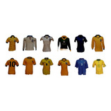 Figurinha De Tecido Camisa Seleção - Brasil Todas As Copas