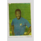 Figurinha Do Jogador Pelé Com A Camisa Da Italia, (original)
