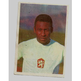 Figurinha Pelé Com A Camisa Theco-eslováquia , Original