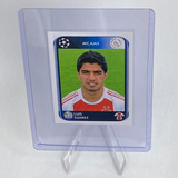 Figurinha Suarez Uefa 2010/11 C/ Toploader + Sleeve