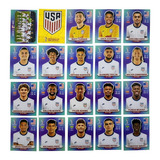 Figurinhas Copa Do Mundo 2022 Seleção Usa Completa Personagem Seleção Da Usa