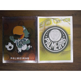 Figurinhas Escudo Mascote Palmeiras Camp Bras 2002 Valor Uni