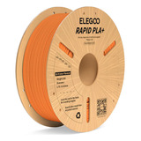 Filamento 3d Rapid Pla+ Elegoo 1kg 600mm/s Hyper Velocidade Cor Laranja