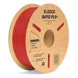 Filamento 3d Rapid Pla+ Elegoo 1kg 600mm/s Hyper Velocidade Cor Vermelho
