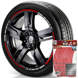 Filete De Roda Buggy Buggy Refletivo Vermelho