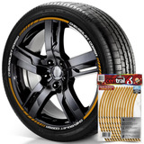 Filete De Roda Chevrolet Corsa Refletivo Dourado
