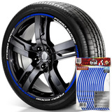 Filete De Roda Ford Edge Refletivo Azul