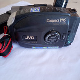 Filmadora Jvc Compact Vhs No Estado + Fitas
