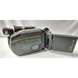 Filmadora Panasonic Vhs-c Iq205 C/monitor Pv-lcd35 C/defeito