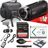  Filmadora Sony Cx405 Handycam 1080p Full Hd Com Sensor Cmos