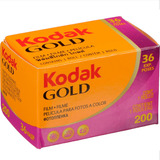 Filme 35mm Kodak Gold 200 Colorido