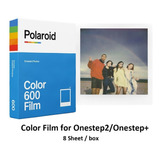 Filme Colorido Polaroid 600, 8 Fotos Para Onestep2/onestep+