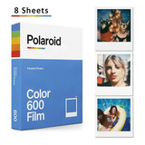 Filme Colorido Polaroid 600 8 Fotos Para Onestep2 Onestep+