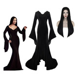 Filme Family Proms Cospaly Morticia Costume Hot